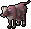 Eine Kuh für deine Spielerfarm. Prüf sie, um ihre Merkmale festzustellen.